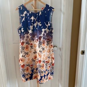 Floral shift Dress